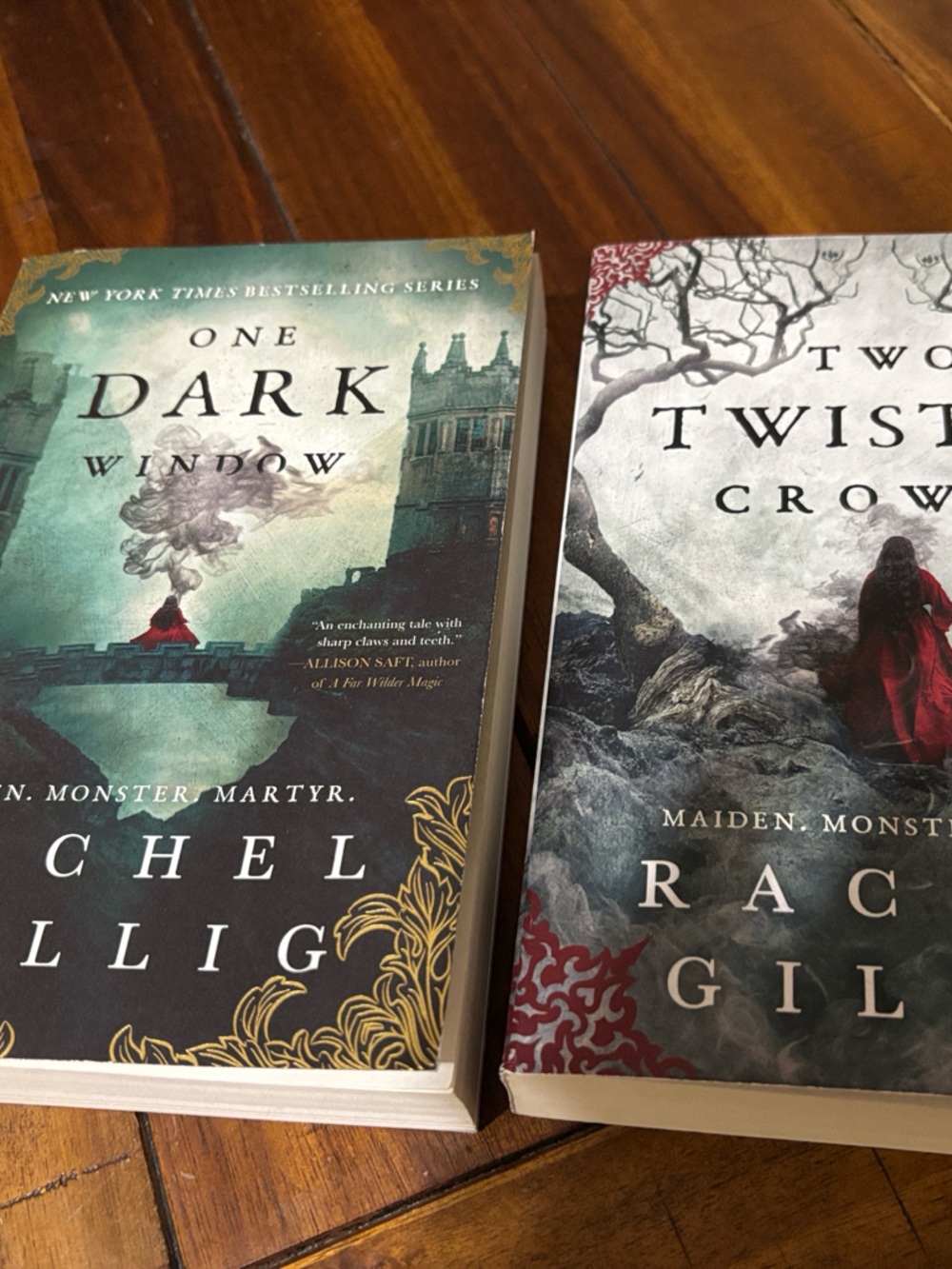 Rachel Gillig Two-Book Set — One Dark Window and Two Twisted Crowns